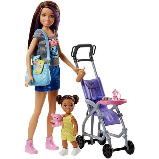 Barbie Skipper Babysitters Inc. Doll and Playset (6589223829598)