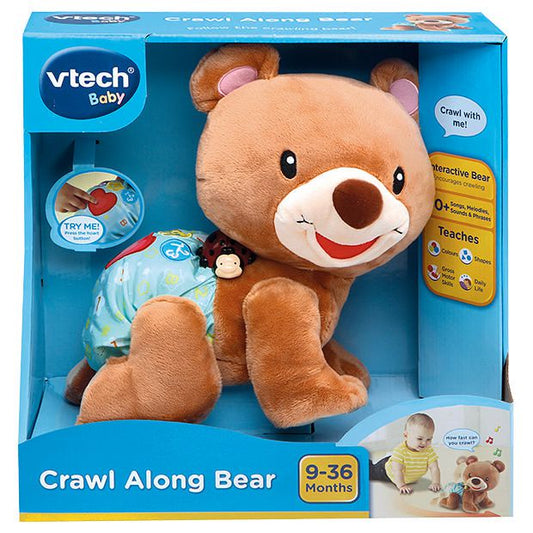 Vtech Crawl Along Bear Toy (6589220651102)