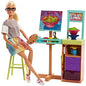 Barbie Art Studio Playset (6589223993438)
