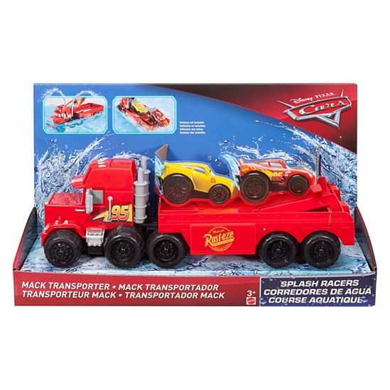 Disney Pixar Cars Splash Racers Mack Transporter (6589227270238)