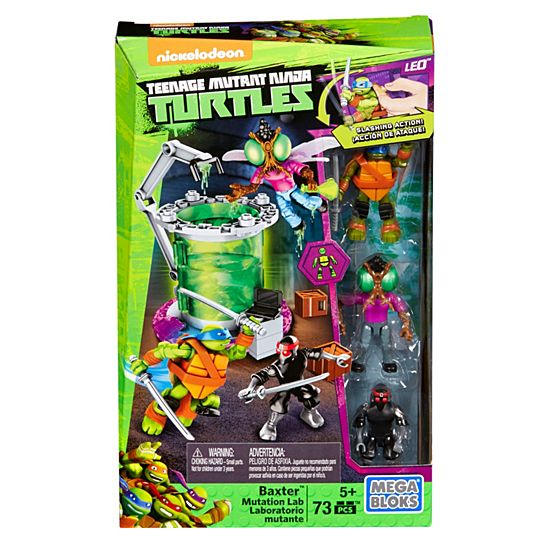 Mega Bloks Teenage Mutant Ninja Turtles Baxter Mutation Lab (6589229367390)
