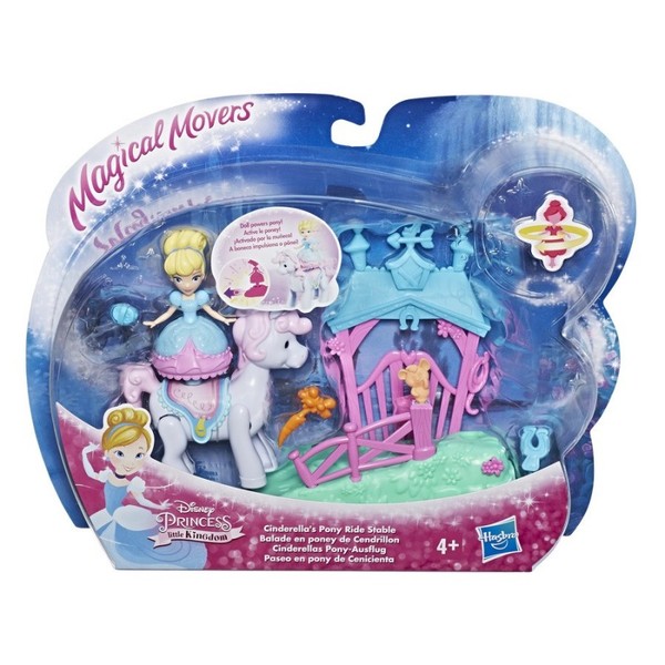 Disney Princess Little Kingdom Magical Movers Pony Ride Cinderella' s Stable Playset (6589233332318)