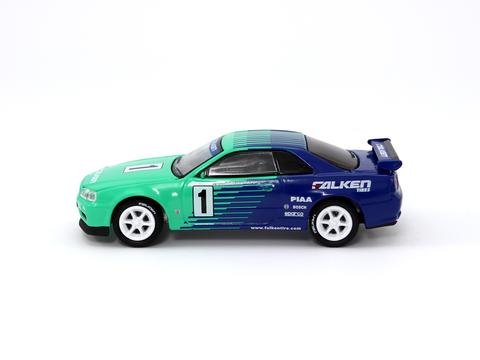 Tarmac x Greenlight Nissan GTR R 35 FALKEN (6589221011550)