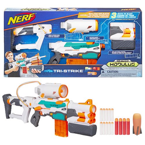 Nerf Modulus Tri-Strike Blaster Toy (6589219242078)