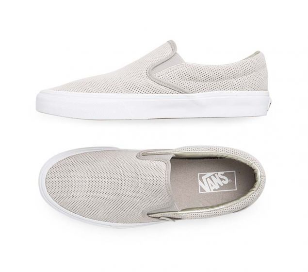 VANS | CLASSIC SLIP-ON (PERFORATED SUEDE) (6589214457950)