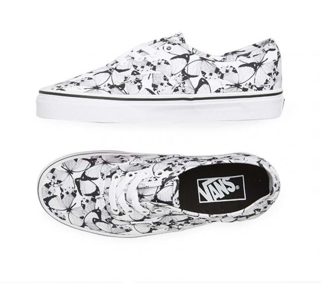 VANS | AUTHENTIC (BUTTERFLY) TRUE | WHITE / BLACK (6617443565662)