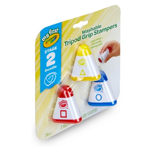 Crayola My First Washable Tripod Grip Stampers (6589228056670)