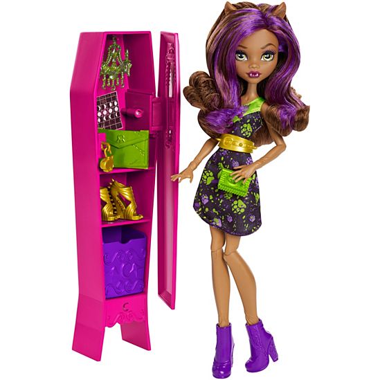 Monster High Ghoul-La-La Locker Doll (6589231235166)