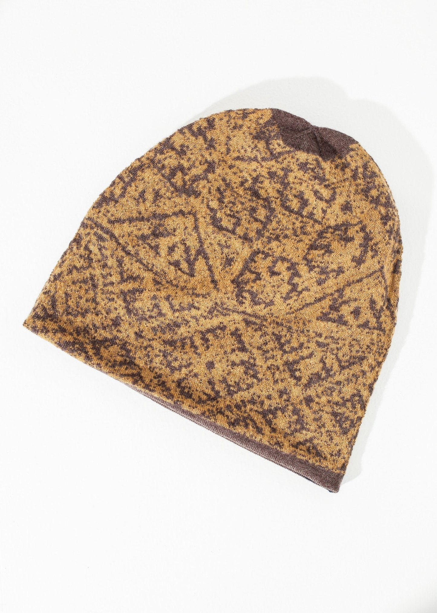 Reversible Beanie in Amber (6707103793246)