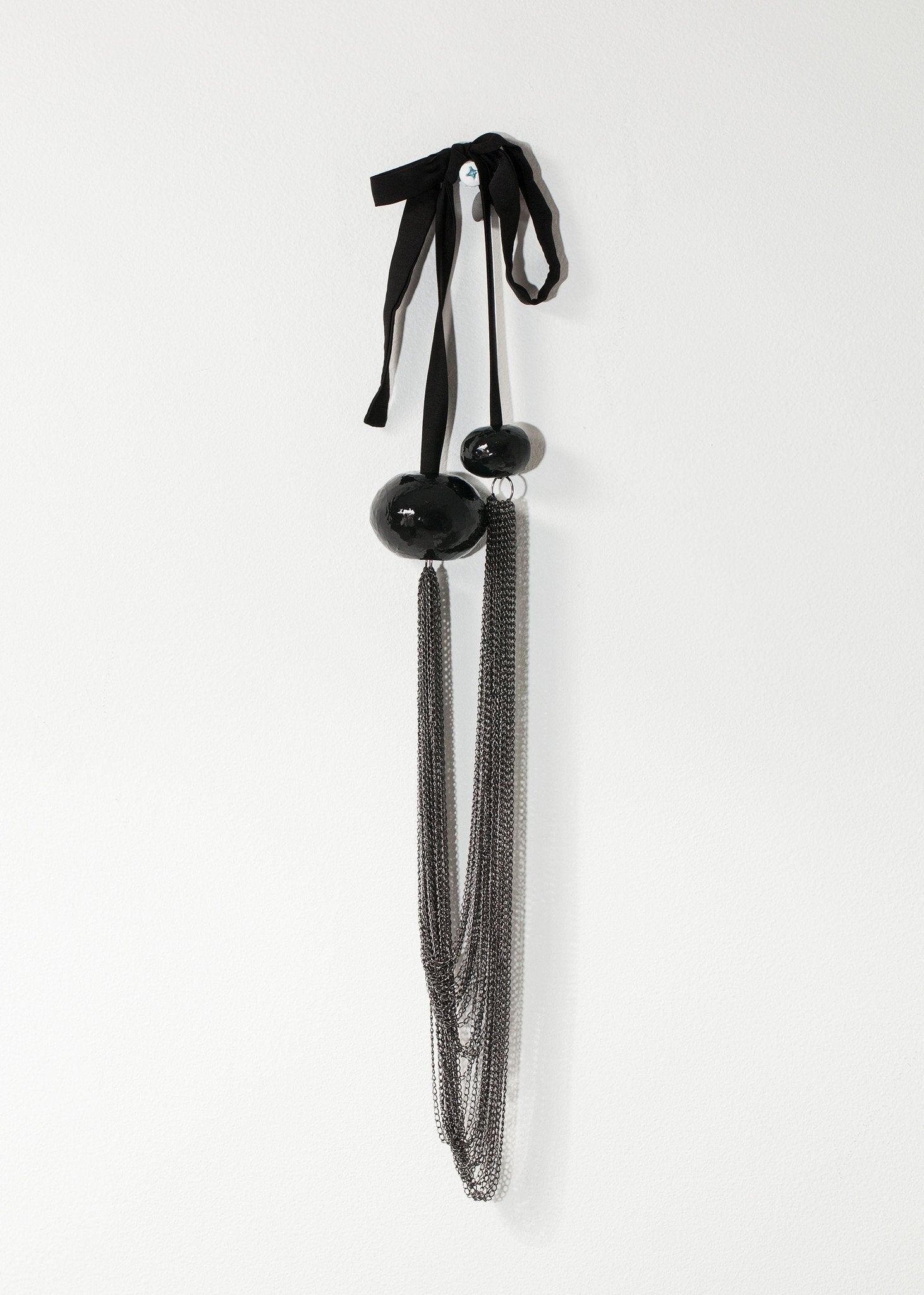 Cascade Necklace in Black (6707101204574)