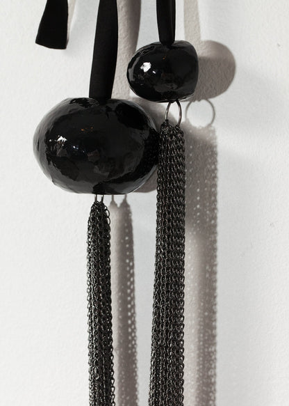 Cascade Necklace in Black (6707101204574)