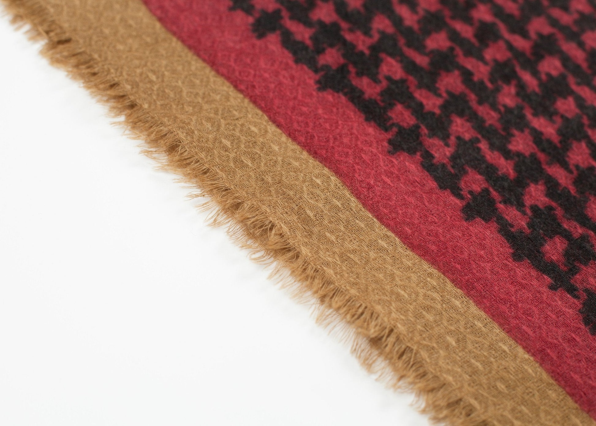 Houndstooth Square in Rouge (6707103891550)