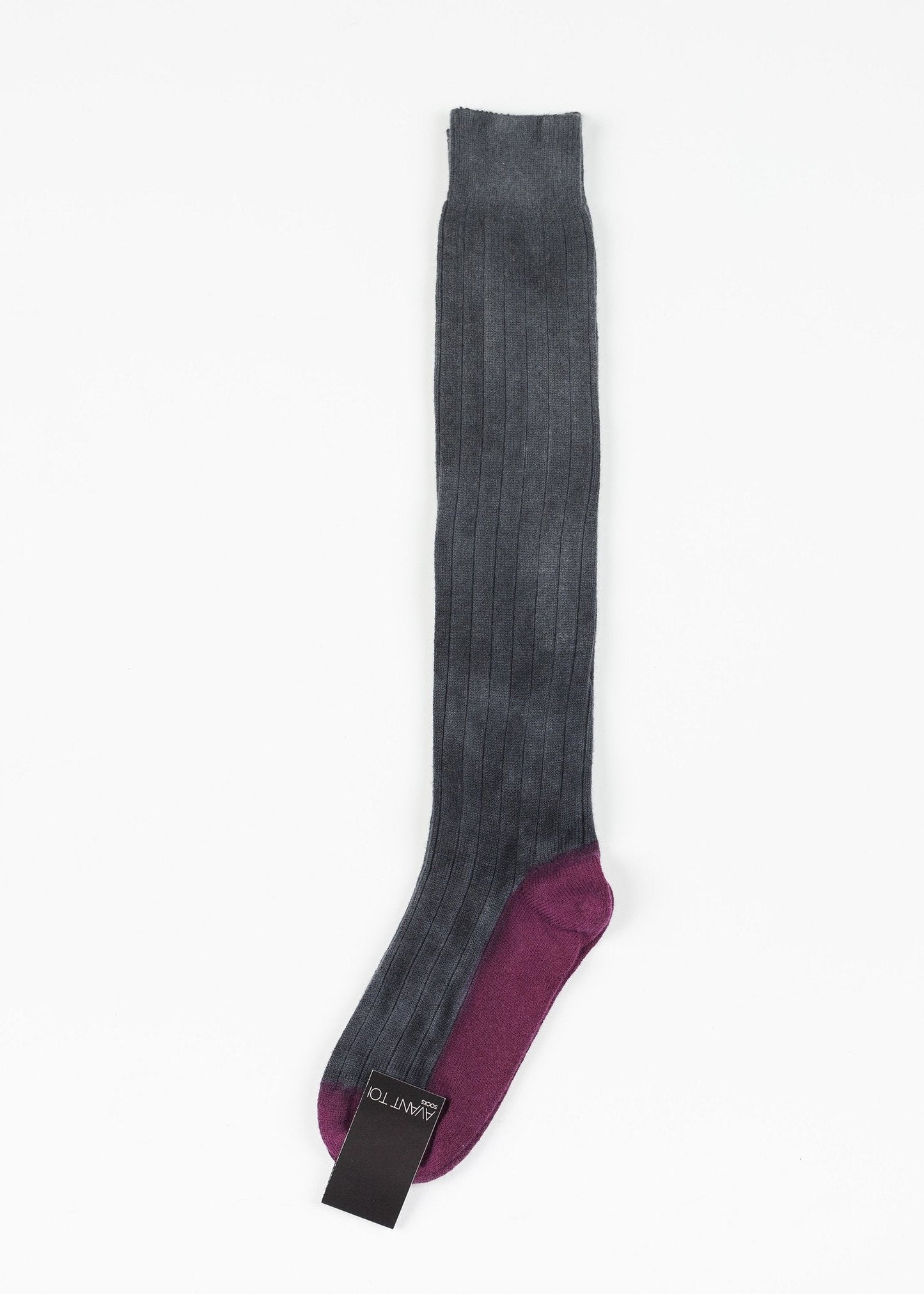 Cashmere Knit Sock in Grey (6707101368414)